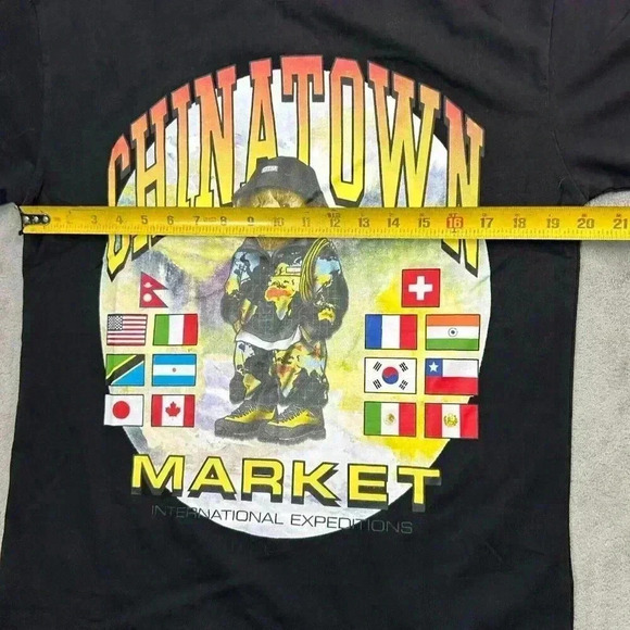 Chinatown Market Shirt Mens Medium International Expedition Bear Flag Streetwear - Picture 3 of 9